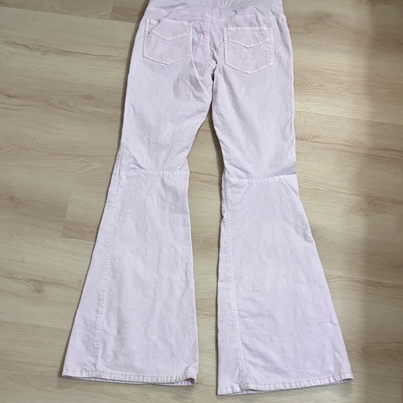 We The Free flare pants cotton bohemian chic Soft Pink Apparel - Picture 8 of 16